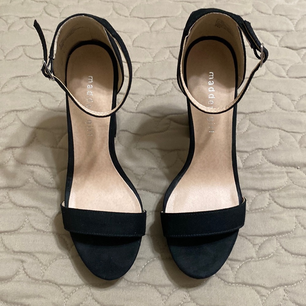 Madden Girl Black Heels